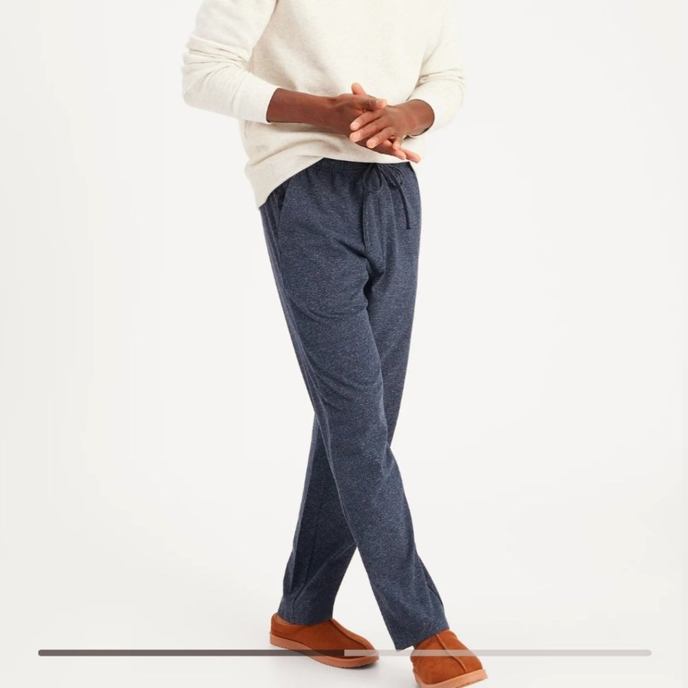 Banana Republic Men's Soft Navy Blue Pajama Jogger